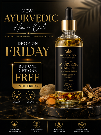 New! Ayurvedic Hair Growth Oil