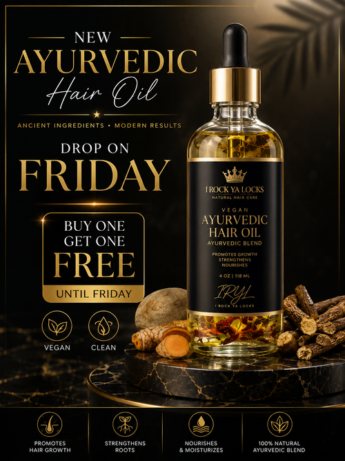 New! Ayurvedic Hair Growth Oil